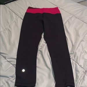 Lululemon Black Crop Leggings